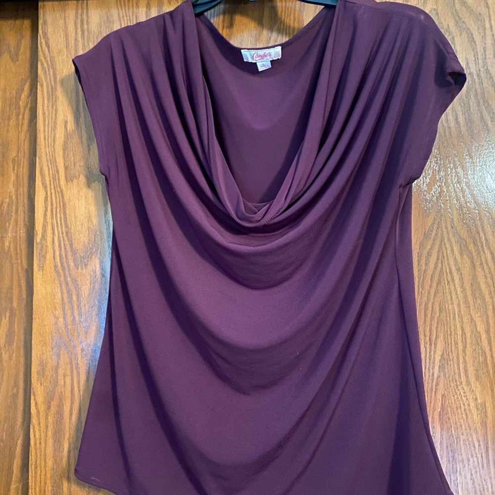 Plum colored shirt